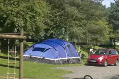 Electric Grass Pitches at Trossachs Holiday Park