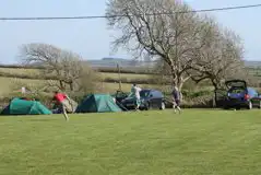Non Electric Grass Pitches at Kennexstone Camping and Touring Park