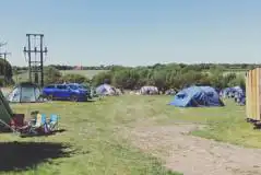 Non Electric Grass Pitches at The Hammer and Pincers Caravan and Camping Site