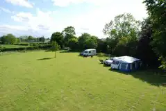 Non Electric Field View Camping Pitches at New Farm Holidays
