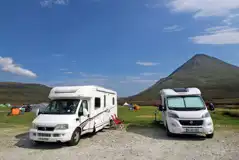 Electric Hardstanding Pitches at Sligachan Campsite