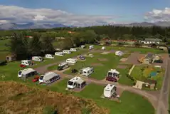 Electric Hardstanding Touring Pitches at Highfield Holidays