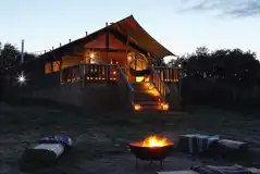 Luxury Safari Tents at Glamping the Wight Way