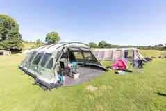 Non Electric Grass Tent Pitches at The Paddock