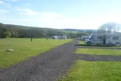 Electric Hardstanding Pitches at Our Welsh Caravan and Camping