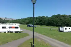 Electric Grass Pitches at Our Welsh Caravan and Camping