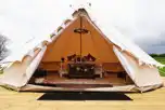 Bell Tent (Furnished) at Howgills Hideaway