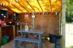 Grass Tent Pitch at Cwm Ty Coed