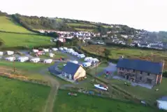 Electric Hardstanding Pitches at Ferryside Farm Campsite