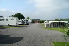 Fully Serviced Hardstanding Pitches at Bosworth Caravan Park