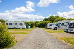 Electric Hardstanding Pitches at Hungerford Farm Touring Caravan and Motorhome Park