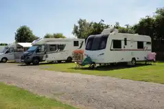 Electric Grass Pitches at Country Meadow Caravan Park
