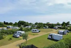 Fully serviced hardstanding pitches 