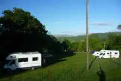 Grass Pitches  at Bryn Y Gwin Farm Caravan and Campsite