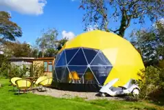 Pacman Geodome at Apple Camping