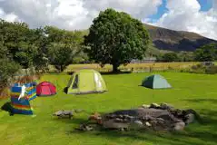 Non Electric Grass Pitches at Pentre Bach