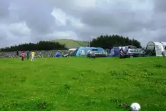 Non Electric Grass Pitches at Merthyr Farm Campsite