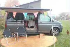 Campervan For Hire at Talton Lodge