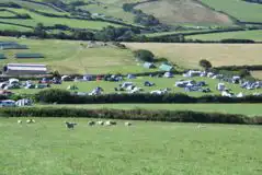 Non Electric Grass Pitches at Incledon Farm Camping