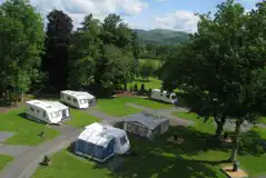 Fully Serviced Hardstanding Pitches at Mellington Hall Holiday Home Park