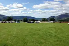 Non Electric Grass Pitches at Castlerigg Farm Camping and Caravan Site