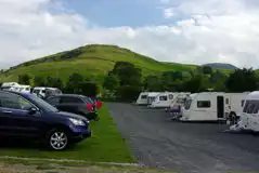 Electric Hardstanding Pitches at Castlerigg Farm Camping and Caravan Site