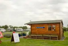 Fully Serviced Hardstanding Pitches at Withy Water Caravan and Camping Park