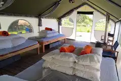 Pioneer camp interior 