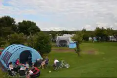 Electric Grass Pitches at Diglea Holiday Park