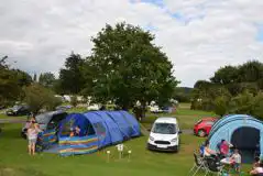 Non Electric Grass Pitches at Diglea Holiday Park