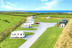 Electric Hardstanding Pitches at Nolton Cross Caravan Park