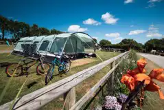 Non Electric Grass Pitches (Pet Friendly) at Hendra Holiday Park