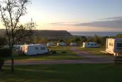 Electric Hardstanding Touring Pitches at Manor Farm Caravan and Camping Site