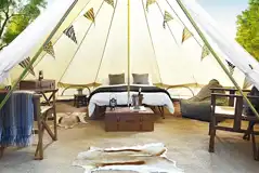 Blixen Safari Bell Tents at Forest Bell Tents