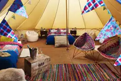 Vintage England Bell Tents at Forest Bell Tents