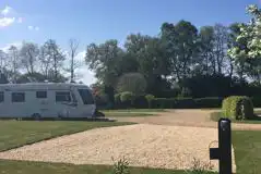 Fully Serviced Hardstanding Pitches at Lamb Cottage Caravan Park