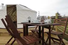 Yurt Merlin at Greenacres Glamping