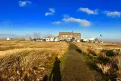 Non Electric Hardstanding Pitches at Tan Hill Inn