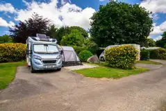 Electric Hardstanding Pitches at East Crinnis Holiday Park