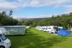 Non Electric Grass Pitches at Orchard Caravan Park