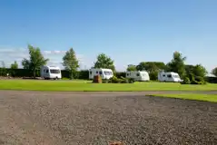 Fully Serviced Double Hardstanding Pitch (16 Amp) at Green Acres Caravan Park