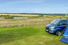 Electric Grass Pitches at Barrow Campsite Nairn