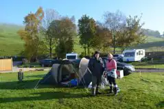 Electric Main Field Grass Pitches at Masons Campsite