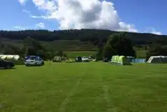 Non Electric River Field Grass Pitches at Masons Campsite