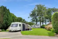 Fully Serviced Hardstanding Pitches at The Larches Caravan Park