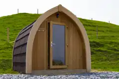 Birds and Winnie Brow Snug Pods at High Haume Farm Glamping