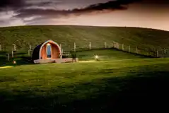 Hill Top and Hardknot Luxury Pods at High Haume Farm Glamping