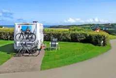 Premium Pitches at Tyddyn Isaf Caravan Park