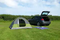 Non Electric Grass Tent Pitches  at Higher Moor Farm Campsite