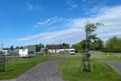 Electric Hardstanding Pitches  at Higher Moor Farm Campsite